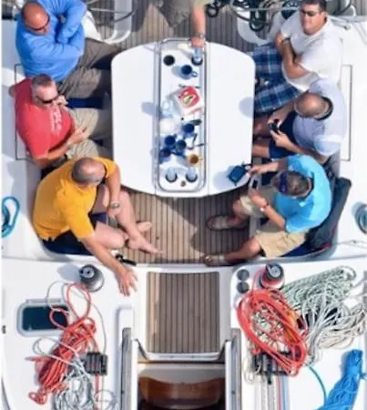 Sailing Yacht In Marina *