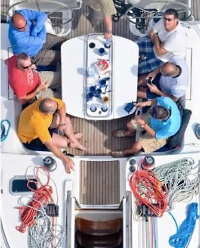 Sailing Yacht In Marina *