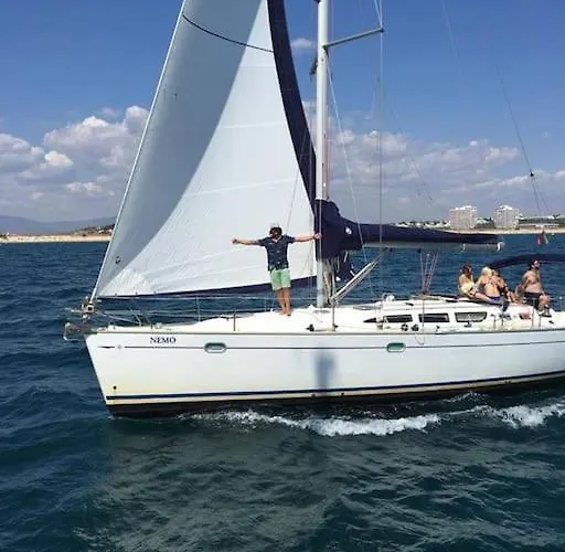 Sailing Yacht In Marina Bådhotel