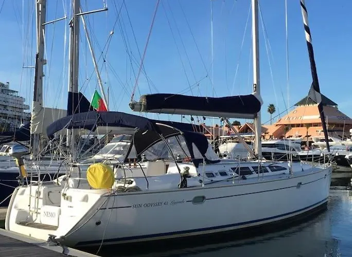 Sailing Yacht In Marina Bådhotel