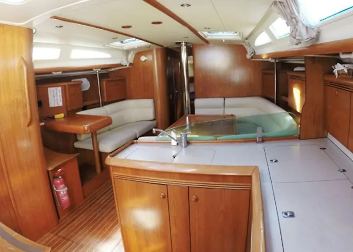 Sailing Yacht In Marina Botel Portimão